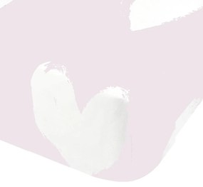 Lenzuolo per culla in flanella 70x140 cm Hearts - Catherine Lansfield