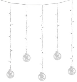 LED Tenda natalizia WISH BALLS 108xLED/8 funzioni 4,5 m bianco caldo