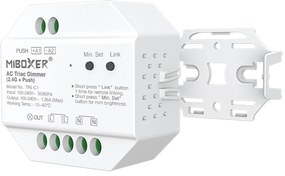 Dimmer da Pulsante Push e Telecomando TRIAC 230Vac 300W RF