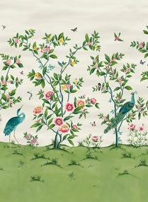 Harlequin Carta da parati panoramica Florence - Fig Blossom/ Apple/ Peony