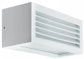 Applique Line Design - E27 Bianca IP65 per Esterni Base E27