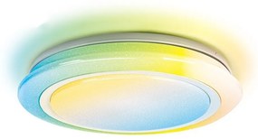 Aigostar - Lampada LED RGBW dimmerabile 27W 230V 40 cm Wi-Fi IP44