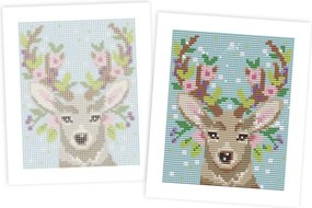 Atelier per bambini maxi - Pittura con strass - Cervo