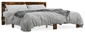 Giroletto Rovere Fumo 200x200 Cm İn Legno Multistrato E Metallo /