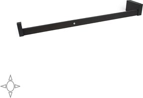 Barra Appendiabili per Armadio a Batteria 40,8-55,8 cm con LED Bianco Naturale e Sensore di Movimento Emuca Moka...