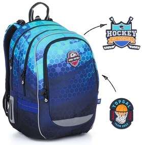 Zaino scuola Topgal CODA 24017 B