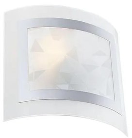 Redo 05-827 - Applique da parete SPECTRE 1xE27/42W/230V cromo lucido/bianco