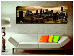 Pittura su tela New York, 80 x 30 cm - Wallity