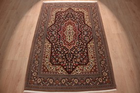 Ghom Tappeto persiano 140x220 (Iran) Annodato A Mano