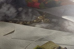 Stampa su tela – Gangster animale femmina di uccello