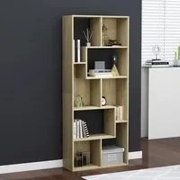 Libreria Rovere Sonoma 67x24x161 cm in Truciolato 801880