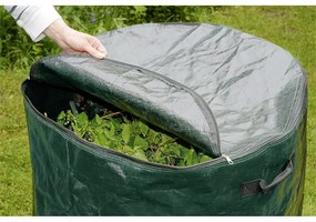 Bidone verde scuro per rifiuti compostabili 275 l - Maximex