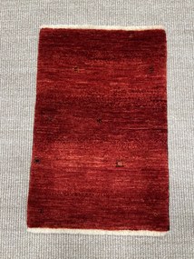 Loribaft Tappeto 60 x 40 Rosso (Iran) Annodato A Mano