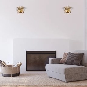 Applique di cristallo CHELSEA 2xE14/40W/230V oro