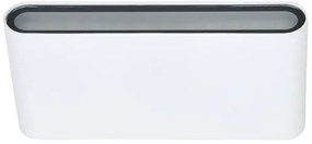 Ecolite ZFP12-BI - Applique a LED da esterno BRICK 2xLED/6W/230V IP65 bianco