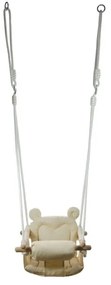 2Kids Toys - Altalena tessile per bambini color crema/faggio