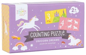 A Little Lovely Company - puzzle di numeri - unicorni