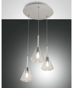 Lampadario Glamour Tris 3x E27 LA MIA LUCE