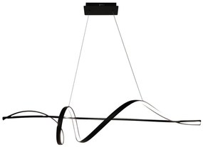 Lampadario LED a sospensione con filo SASH LED/36W/230V nero