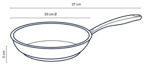 Padella in acciaio inox, ø 20 cm Flavoria - Kela