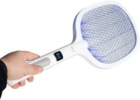 Trappola elettrica LED 2in1 con LCD 1200 mAh/5V bianco