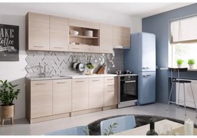 Cucina MARISA 260 cm, rovere sonoma