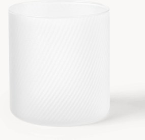 Set di 4 bicchieri in vetro soffiato Limon