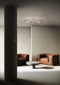 Filo lampada da soffitto diametro 100cm cipria opaco a led 2700k 4...