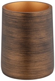 Tazza marrone per spazzolini da denti Palena - Wenko