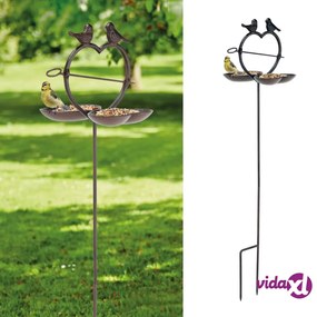 HI Mangiatoia per Uccelli 92 cm Marrone