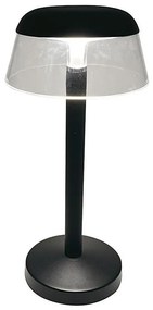 LED Lampada da tavolo touch ricaricabile e dimmerabile LED/3W/5V 3000-6000K nero