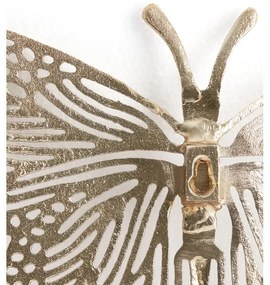 Decorazione murale in metallo 41x23 cm Butterfly - Light &amp; Living