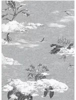 Sian Zeng Carta da parati Autumn Cloud Forest - Black/ White