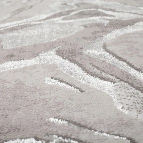 Tappeto di colore grigio-argento 300x400 cm Marbled - Flair Rugs