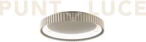 Plafoniera led nike oro in metallo 30w 4380lm cct 2700 e 3200 e 400...