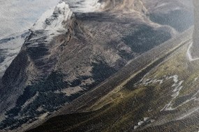 Stampa su tela – Panorama montano magnifico