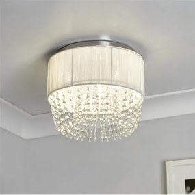 Searchlight 62617-3CC - Plafoniera BELLANO 1xG9/7W/230V Ø 30 cm bianco