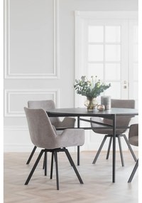 Set di sedie da pranzo beige in imbottito 2 pz Norwell – Rowico