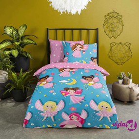 Good Morning Copripiumino per Bambini Fee 140x200/220 cm