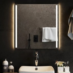 Specchio da Bagno con Luci LED 60x60 cm