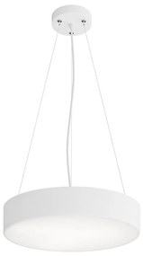 Lampadario a sospensione con filo CLEO 3xE27/24W/230V diametro 40 cm bianco