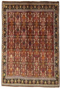 Shiraz Tappeto 290x200 Rosso (Iran) Annodato A Mano
