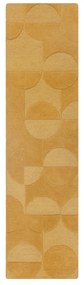 Tappeto giallo ocra in lana 60x230 cm Gigi - Flair Rugs