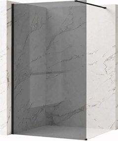Parete doccia Rea Flexi Grey / Black 100