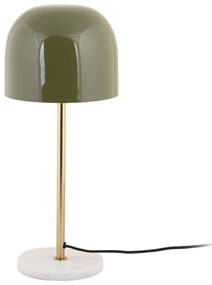 Lampada da tavolo kaki con paralume in metallo (altezza 50 cm) Manta - Leitmotiv