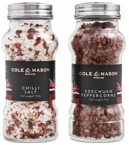 Cole&amp;Mason - Gift set Aromatic chili salt e Sichuan pepper