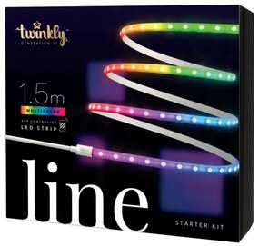 Twinkly TWL100STW-WEU - LED RGB Striscia dimmerabile LINE 100xLED 1,5 m Wi-Fi