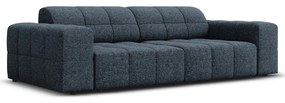 Divano blu 204 cm Chicago - Cosmopolitan Design