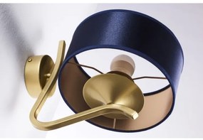 Jupiter 2115 - Lampada da parete KASZMIR 1xE27/15W/230V blu/oro