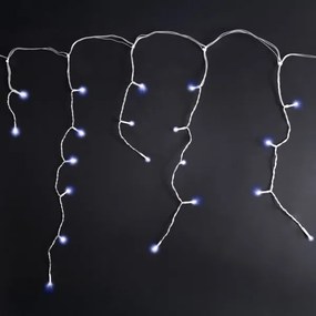 Brilagi - Catena luminosa natalizia LED per esterni 400 LED/8 funzioni 23 m IP44 bianco freddo